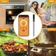 Термометр щуп для духовки No Brand Bluetooth 144 мм (1541117642) - зображення 8