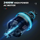 Мощный профессиональный фен VGR-452 2400W 2 насадки - изображение 4