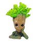 Кашпо со стабилизированным мхом Грут Groot G1 фигурное для декора интерьера напольное настольное бежевое (VIL-O_33P) - изображение 1
