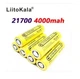 Акумулятор LiitoKala 21700 Lii-40A 3.7 V 4000mAh Жовтий (1368088896) - изображение 4