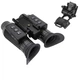 Бінокль нічного бачення NV8300 Super Light 4K HD 36MP 3D до 500м для полювання та спостереження з кріпленням Wilcox L4G24 (LIV-S_11C) - зображення 1