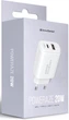 Сетевое зарядное устройство для ArmorStandart Poweraze 20W GaN Type-C + USB-A White (ARM87066) - изображение 5
