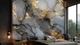Дизайнерские виниловые фотообои на флизелиновой основе Grey marble - изображение 2