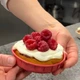 Форма для тартів та сінабонів Good Baking 90×20 мм рожева 100 шт - зображення 5