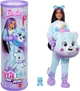 Лялька Barbie Cutie Reveal Care Bears Mini Bear - Барбі в плюшевому костюмі Ведмідь Яскрава мрія серія 2 з міні-ведмежа (JFV61) - Ігровий набір Mattel - зображення 1