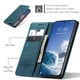 Чохол книжка Caseme з магнітом для Xiaomi 15T зелений - зображення 5