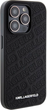 Etui Karl Lagerfeld Quilted K Pattern do Apple iPhone 15 Pro Black (KLHCP15LPQKPMK) - obraz 2