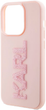 Etui Karl Lagerfeld 3D Rubber Glitter Logo do Apple iPhone 15 Pro Pink (KLHCP15L3DMBKCP) - obraz 4