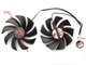 Вентилятор PowerLogic для видеокарты PowerColor RX 580 590 Red Devil PLD10010B12HH (CF1010U12S PLD10015B12H) комплект 2 шт (№466) - изображение 3
