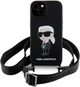 Etui Karl Lagerfeld Crossbody Ikonik do Apple iPhone 15/14/13  Black (KLHCP15SSCBSKNK) - obraz 2