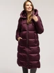 Пуховик зимовий довгий жіночий Lee Cooper Laura-7030 M Бордовий (5905991747222) - зображення 1