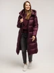 Пуховик зимовий довгий жіночий Lee Cooper Laura-7030 L Бордовий (5905991747215) - зображення 3