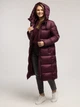 Пуховик зимовий довгий жіночий Lee Cooper Laura-7030 M Бордовий (5905991747222) - зображення 5