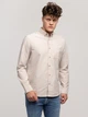 Koszula męska bawełniana Lee Cooper Lars Oxford XL Beżowa (5905991751014) - obraz 1
