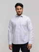 Koszula męska bawełniana w paski Lee Cooper Liam Oxford XL Biała (5905991751441) - obraz 1