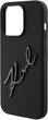 Etui Karl Lagerfeld Karl Script do Apple iPhone 15 Pro Black (KLHCP15LSKSBMCK) - obraz 6