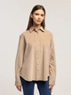 Сорочка бавовняна жіноча Lee Cooper Rosalyn-6000 S Бежева (5905991751694) - зображення 4