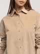 Сорочка бавовняна жіноча Lee Cooper Rosalyn-6000 L Бежева (5905991751700) - зображення 6