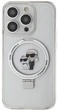Etui Karl Lagerfeld Ring Stand Karl&Choupettte MagSafe do Apple iPhone 15 Pro Max White (KLHMP15XHMRSKCH) - obraz 3