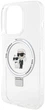 Etui Karl Lagerfeld Ring Stand Karl&Choupettte MagSafe do Apple iPhone 15 Pro Max White (KLHMP15XHMRSKCH) - obraz 6