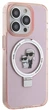 Etui Karl Lagerfeld Ring Stand Karl&Choupettte MagSafe do Apple iPhone 15 Pro Pink (KLHMP15LHMRSKCP) - obraz 4
