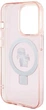 Etui Karl Lagerfeld Ring Stand Karl&Choupettte MagSafe do Apple iPhone 15 Pro Max Pink (KLHMP15XHMRSKCP) - obraz 6