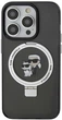 Etui Karl Lagerfeld Ring Stand Karl&Choupettte MagSafe do Apple iPhone 13 Pro Max Black (KLHMP13XHMRSKCK) - obraz 3