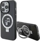 Etui Karl Lagerfeld Ring Stand Karl&Choupettte MagSafe do Apple iPhone 14 Pro Black (KLHMP14LHMRSKCK) - obraz 1
