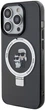 Etui Karl Lagerfeld Ring Stand Karl&Choupettte MagSafe do Apple iPhone 14 Pro Black (KLHMP14LHMRSKCK) - obraz 2