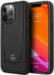 Etui Mercedes-Benz Leather Urban do Apple iPhone 15 Pro Max Black (MEHCP15XARMBK) - obraz 1