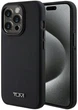 Etui Tumi Leather Balistic Pattern MagSafe do Apple iPhone 15 Pro Black (TUHMP15LRBAK) - obraz 1