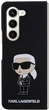 Etui Karl Lagerfeld Silicone Ikonik do Samsung Galaxy Z Fold 5 Black (KLHCZFD5SNIKBCK) - obraz 2