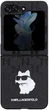 Панель Karl Lagerfeld Saffiano Monogram Choupette Pin для Samsung Galaxy Z Flip 5 Black (KLHCZF5SAPCHNPK) - зображення 2