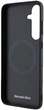 Etui plecki Mercedes Benz Leather Debossed Line na Samsung Galaxy S24 Plus (S926) z MagSafe Czarne (3666339240950) - obraz 2