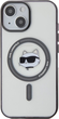Панель Karl Lagerfeld IML Choupette's Head MagSafe для Apple iPhone 15 Plus / 14 Plus Transparent (KLHMP15MHKHNOTK) - зображення 3