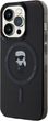 Etui Karl Lagerfeld IML Ikonik MagSafe do Apple iPhone 15 Pro Max Black (KLHMP15XHFCKNOK) - obraz 2