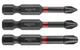 Біти GRAPHITE, набір 3шт, 1/4", ударні, PH, 50мм, сталь S2 (00124166) - изображение 1
