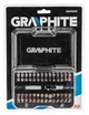 Біти GRAPHITE, набір 60шт, магнітні подовжувачі 2шт, SL,PH,PZ,H,TX,TT, 25мм, кейс (00124173) - изображение 3