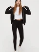 Лосины из плотного трикотажа для женщины H&M 0189616-006 XS черный, белый - изображение 2
