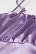 Топ з блискучого трикотажу для жінки H&M 0926673-003 M фіолетовий - зображення 2