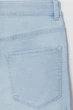 Шорти міні джинсові з відворотами для жінки H&M 0816423-011 38(S) блакитний - зображення 2