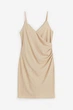 Платье джерси для женщины H&M 1154864-002 M Бежевый - изображение 1