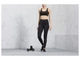 Спортивные леггинсы с карманом для ключей для женщины Crivit LYCRA® 418987 M Черный - изображение 2