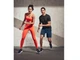 Спортивный топ бесшовный со съемными вкладками для женщины Crivit LYCRA® 443020 M Коралловый - изображение 7