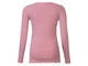 Футболка-лонгслив для беременных для женщины Esmara LYCRA® 426918 XS Розовый - изображение 5