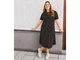 Платье с узором для женщины Esmara LIDL 369302 XL Черный - изображение 4