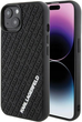 Etui Karl Lagerfeld 3D Rubber Multi Logo do Apple iPhone 15 Plus / 14 Plus Black (KLHCP15M3DMKRLK) - obraz 1
