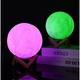 Сенсорный ночник светильник лампа луна 3D Moon Light RGB 13 см - изображение 3