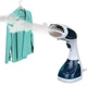 Ручной отпариватель с насадкой щеткой 200 мл 1100 Ватт DIFEI Handheld Garment Steamer 130х90х270мм, пластиковый - изображение 3