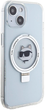 Etui Karl Lagerfeld Ring Stand Choupette Head MagSafe do Apple iPhone 15/14/13 White (KLHMP15SHMRSCHH) - obraz 3